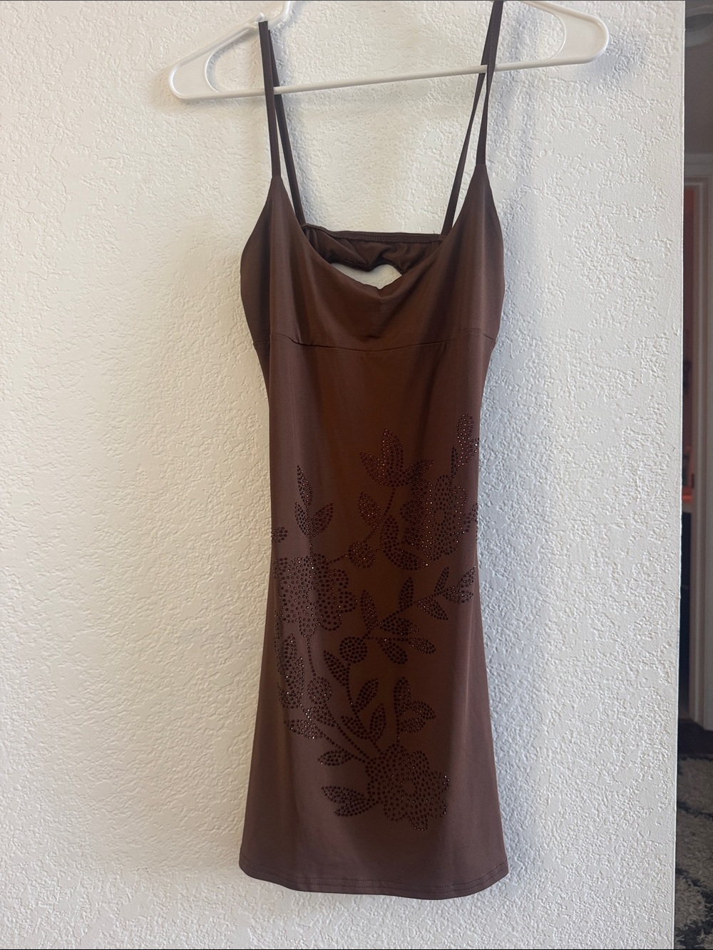 Mini brown dress!!
